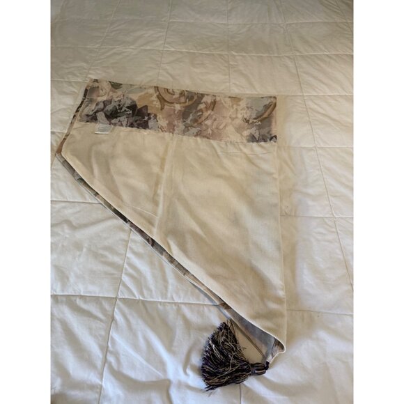 3 Croscill Purple chambord Ascot Valances w tassel 38 by 23 Cottage core Read - Picture 13 of 16